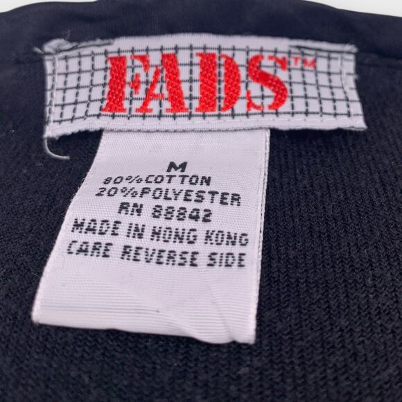 Vintage 90s Fads Black Velvet Maxi Dress Whimsiegoth Witch M - Picture 6 of 7